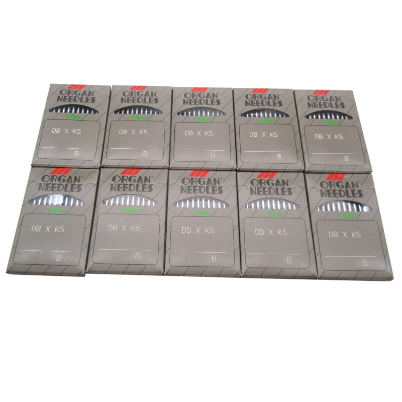 ckpsms Organ Needle - 100 Organ DBXK5 Ball Point Needles Compatible with/Replacement for Tajima Brand Barudan Brand SWF Brand Industrial Embroidery Machines (75/11) - Image 1